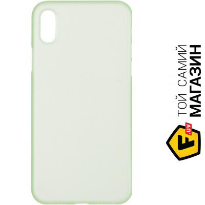 

Чехол G-Case Накладка G-Case Couleur Series PP 0.3mm для iPhone X Transparent Green (00000061106)