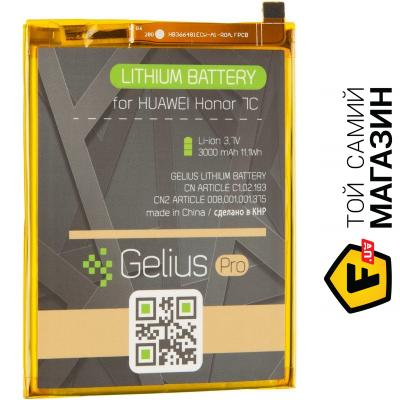 

Аккумулятор для мобильного телефона Gelius Pro Huawei HB366481ECW P20 Lite/P10 Lite/Honor 7c/P Smart, 3000мАч (73709)
