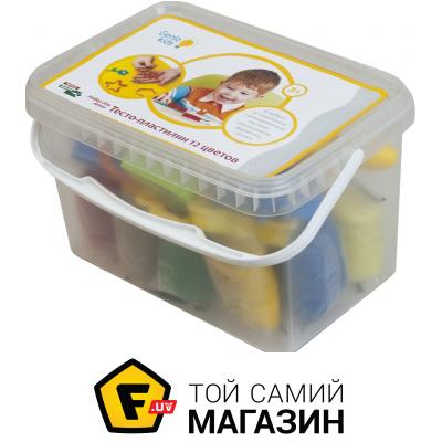 

Genio Kids Тесто-пластилин 12 цветов (TA1068)