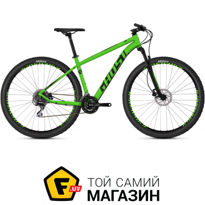 

Велосипед Ghost Kato 3.9 AL 2019 29" зеленый/черный 20" (86KA3013)
