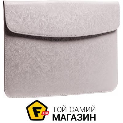 

Gmakin Чехол кожаный для ноутбука Gmakin на MacBook Air/Pro 13.3 Белый (GML07)