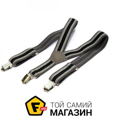 

Мужские подтяжки Gofin Детские подтяжки полосатые Серо-черный (Pbd-0103)