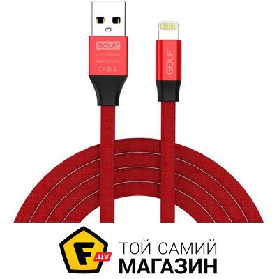 

Golf Lightning cable 1м, red (GC-56i)