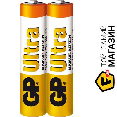 

GP ААА Ultra Alkaline LR03 2шт. (24AUEBCHM-2S2)