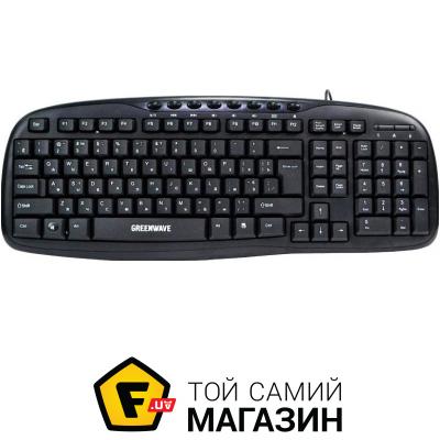 

Клавиатура Greenwave KB-MM-801 Black USB (R0015248)