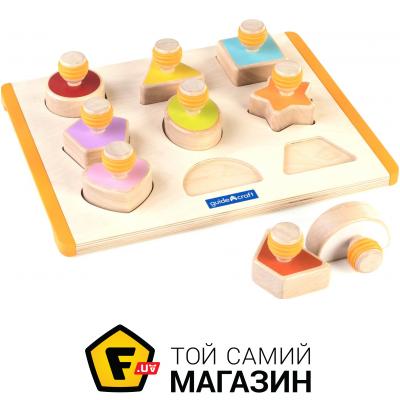 

Сортер Guidecraft Manipulatives. Формы с ручками (G6742)