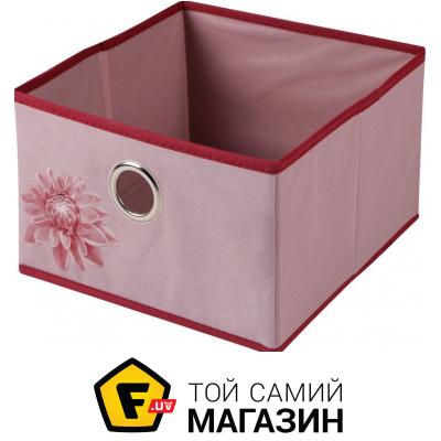 Коробка Handy-Home Короб для хранения "Хризантема", 28x28x18 см 28x28x18см, Розовый (UC-83)