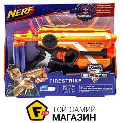 

Hasbro Бластер «NERF: Firestrike» оранжевый (7018)
