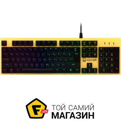 

Клавиатура Hator Rockfall Yellow Edition Mechanical Red UA (HTK-602)