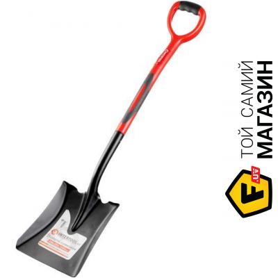 

Intertool Лопата совковая, ручка из фибергласса, 238х282х1050 мм INTERTOOL FT-2014