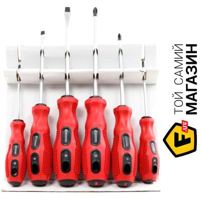 

Отвертка Intertool Набор отверток SL/PH, 6шт. (VT-2005)