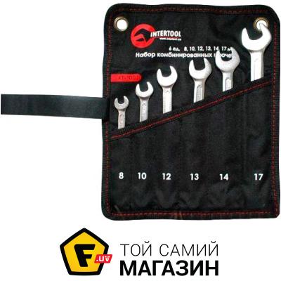 

Набор ключей Intertool Набор комбинированных ключей 6-17мм, 6шт. (XT-1001)