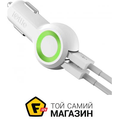 

Зарядка iOttie Rapid Volt Max Dual Port USB Car Charger White (CHCRIO104WH)