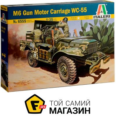 

Модель Italeri M6 Gun Motor Carriage WC-55 (IT6555)