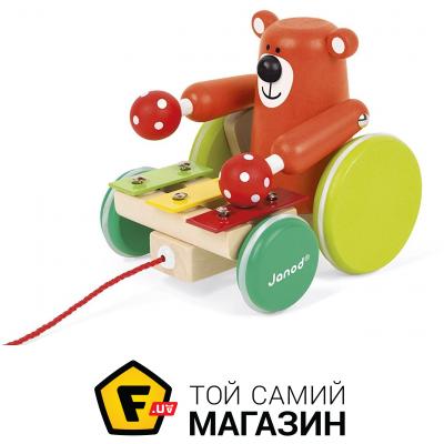 

Игрушка-каталка Janod Мишка с ксилофоном (J08193)
