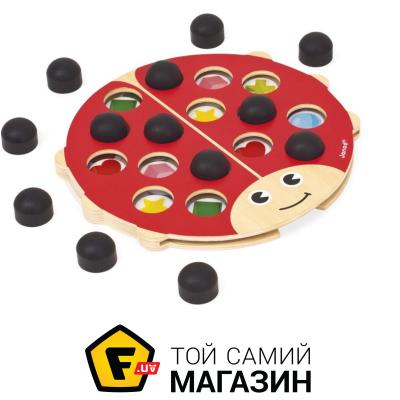 

Настольная игра Janod Мемо. Божья коровка (J08149)