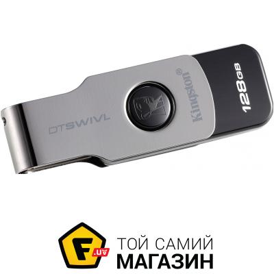 

Флешка Kingston DataTraveler Swivl 128GB Metal/color (DTSWIVL/128GB)