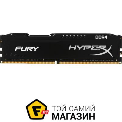

Память Kingston DDR4 4GB, 2400MHz, PC4-19200, HyperX Fury Black (HX424C15FB/4)