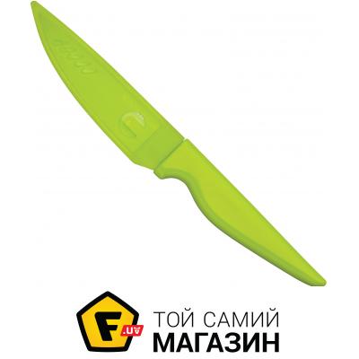 

Кухонный нож Kitchen Craft CW с ножнами 100 мм зеленый (165671)