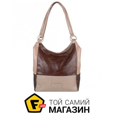 

Сумка Laskara LK-DD212-brown-taupe-beig