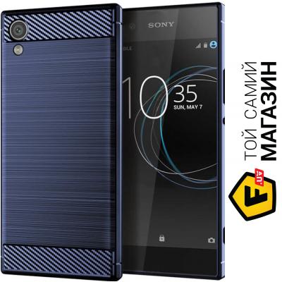 

Чехол Lenuo Накладка Carbon Fiber для Sony Xperia XA1 (G3112), Синяя (201319)