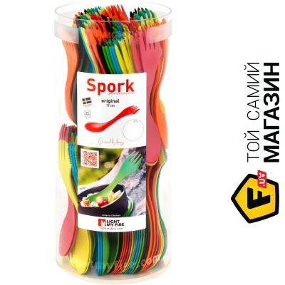 

Ложка-вилка Light my Fire Spork O 120 pcs, 120 ложек spirit 6col, plexi (41249640)