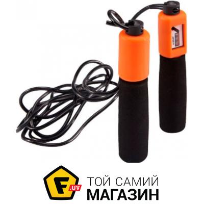 

Скакалка Liveup Digital Jump Rope orange/black (LS3119)