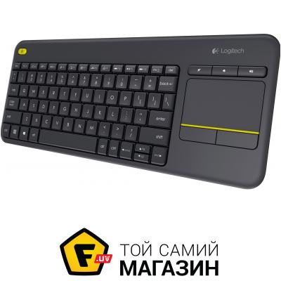 

Клавиатура Logitech Wireless Touch K400 Plus Dark (920-007147)