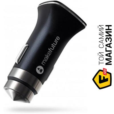 

Зарядка Makefuture Адаптер автомобильный QC3.0 1USB 3A Black (MCC-31QBK) MCC-31QBK