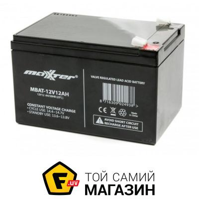 

Аккумулятор свинцово-кислотный Maxxter MBAT-12V12AH 12В, 12Ач