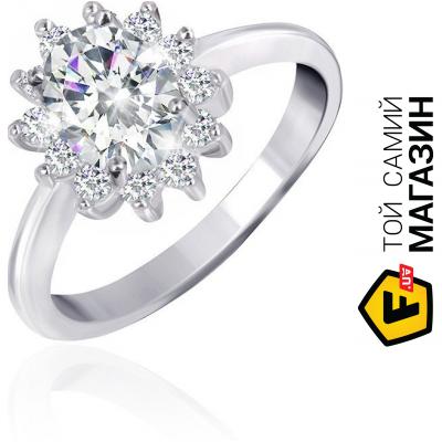 

Кольцо Mazzarini Jewelry Серебряное кольцо MAZZARINI JEWELRY с фианитовой вставкой размер 16.2 (КК2Ф/397-Г)