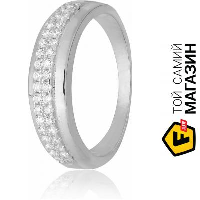 

Кольцо Mazzarini Jewelry Серебряное кольцо MAZZARINI JEWELRY с фианитовой вставкой размер 17.4 (КК2Ф/215-З)