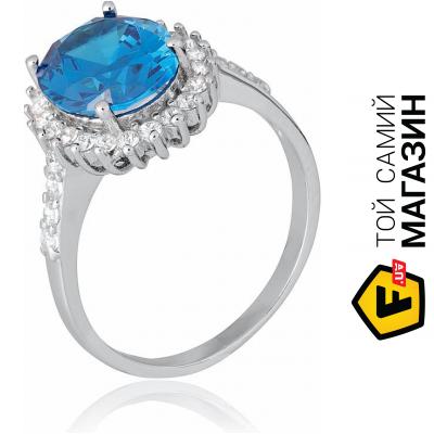 

Кольцо Mazzarini Jewelry Серебряное кольцо MAZZARINI JEWELRY с фианитовой вставкой размер 17.4 (КК2ФЛТ/377-З)