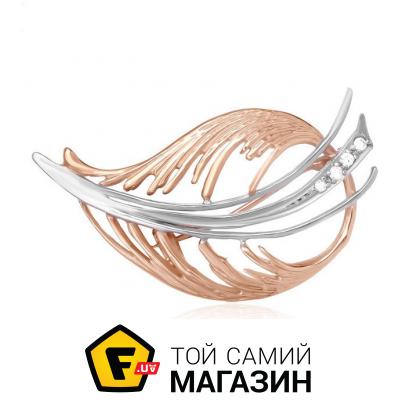 

Серебряная брошь Mazzarini Jewelry Серебряная брошь MAZZARINI JEWELRY с фианитовой вставкой (Бр3Ф/001)