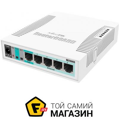 

Коммутатор Mikrotik CSS106-5G-1S