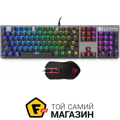 

Комплект (клавиатура и мышь) Motospeed CK888 Black USB (mtck888mb)
