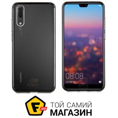 

Чехол Muvit Crystal Bump для Huawei P20 2018, Black (MUCRB0043)