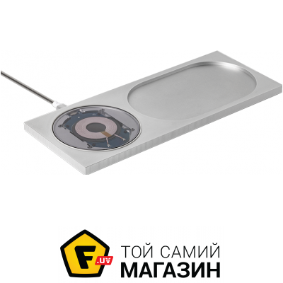 

Зарядка Native Union Tom Dixon Stash Block Wireless Station Silver (BLOCK-WS-SIL-TD)