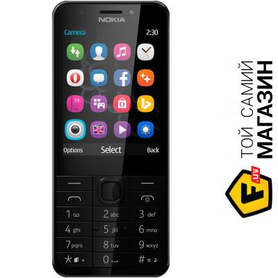 

Телефон Nokia 230 Dual Sim Dark Silver