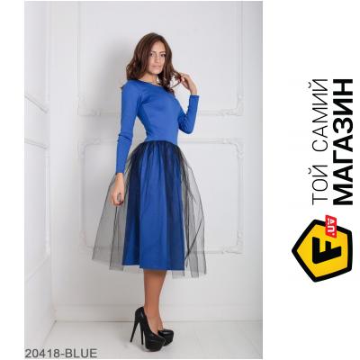 

Podium Женское платье Lashes 20418-BLUE L Синий