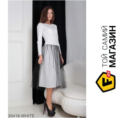 

Podium Женское платье Lashes 20418-WHITE S Белый