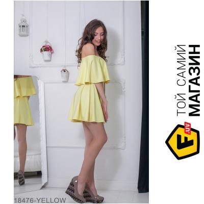 

Podium Женское платье Nicole 18476-YELLOW L Желтый
