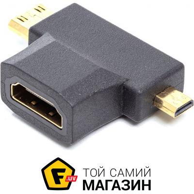 

Переходник PowerPlant 3в1 HDMI to mini HDMI/micro HDMI (CA912056)
