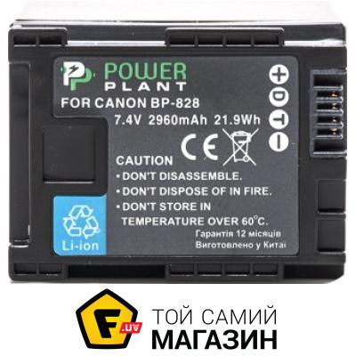 

Аккумулятор PowerPlant Canon BP-828 Chip (DV00DV1372)