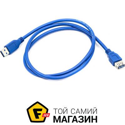 

Удлинитель PowerPlant USB 3.0 AF - AM, 1м (CA911134)