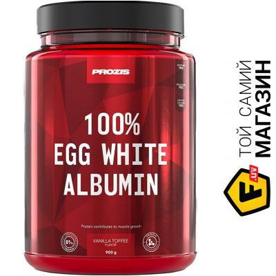 

Протеин Prozis 100% Egg White Albumin 900г, ванильный ирис