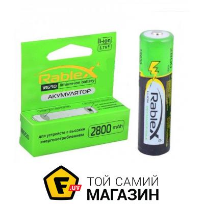 

Rablex Аккумулятор 18650 2800 Mah Li-Ion С Защитой