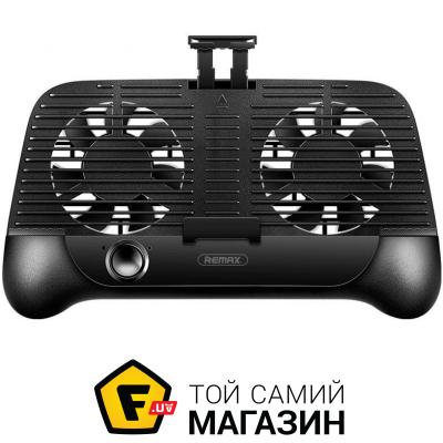 Remax Держатель-охладитель для телефона Remax RT-EM01 Black (6954851278207)