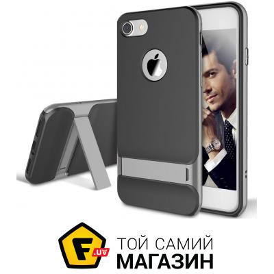 

Чехол Rock Royce series Apple iPhone 7, black/grey