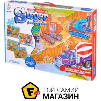 

Пазл Same Toy Строительная техника (2201UT)